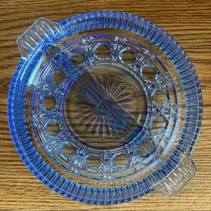 Blue Glass Candy Dish